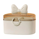 Hair Accessories Storage Box with Handle for Head Rope Hair Tie