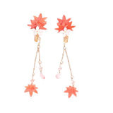 Maple Leaf Hairclip Set for Girls & Women