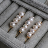 Baroque Freshwater Pearl Hairpins Clips Bridal Ornaments Wedding Gift