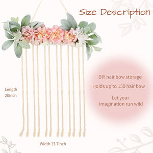 Girls Headband Organizer Stand Hair Clip Storage Display
