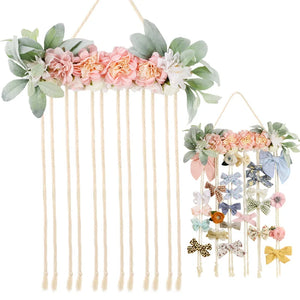 Girls Headband Organizer Stand Hair Clip Storage Display