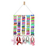 Hair Bow Holder Organizer - Headband Storage