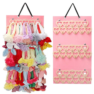 Hair Bow Organizer Holder for Girls - Large Capacity