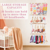 Large Hair Bows Holder Organizer
