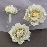 Chinese Style Hair Clip with Flowers Hairpin for Women