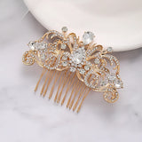 Crystal Rhinestone Hair Clip for Women Bride