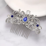 Crystal Rhinestone Hair Clip for Women Bride