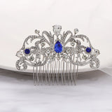Crystal Rhinestone Hair Clip for Women Bride