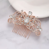 Crystal Rhinestone Hair Clip for Women Bride