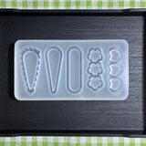 Silicone Hair Clip Molds for DIY Jewelry Making