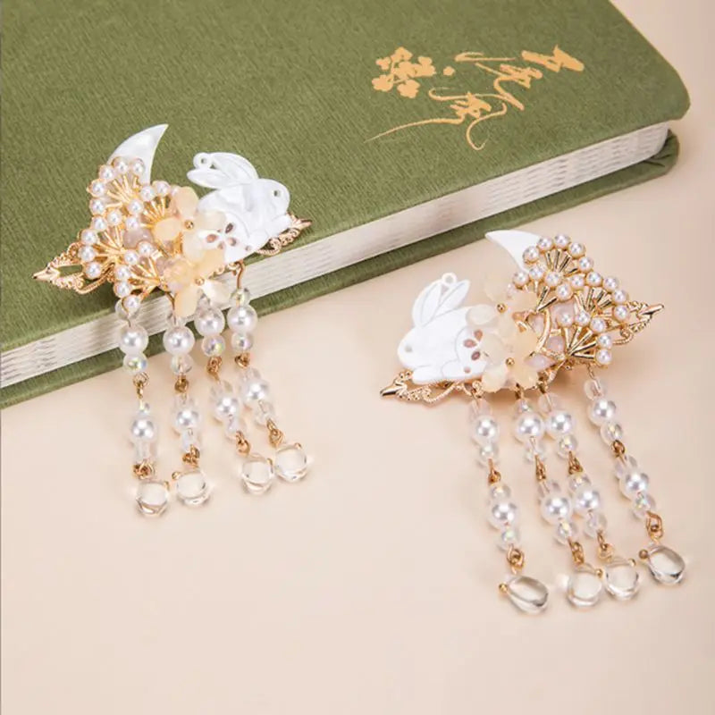Chinese Hair Clips Ancient Hair Jewelry Vintage Hairpin Hanfu Hair Accessories