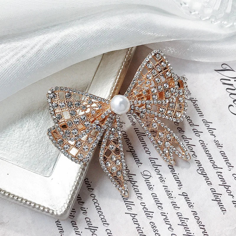 Crystal Geometric Hair Clips for Women Hairpin Light Hair Accessories