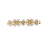 Crystal Shell Flower Hair Clip for Women