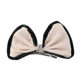 Crystal Bow Hair Clips for Women Girls