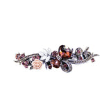 Crystal Flower Hairpin Retro Hair Clip Women Jewelry