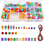 Dreadlocks Hair Braid Rings Cuffs Beads DIY Accessories