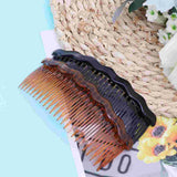 Side French Hair Comb Clip Veil Wire Barrettes Wedding Bridal Tortoise