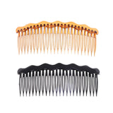 Side French Hair Comb Clip Veil Wire Barrettes Wedding Bridal Tortoise