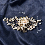 Beaded Barrettes Wedding Bridal Hair Accessories