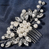 Beaded Barrettes Wedding Bridal Hair Accessories
