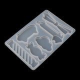 Hair Pin Resin Mold DIY Art Crafts Casting Silicone Mould