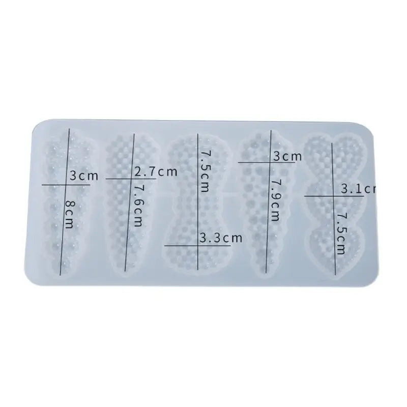 Hair Pin Resin Mold DIY Art Crafts Casting Silicone Mould