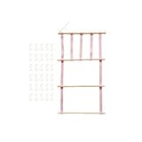 Hair Pin Holder Hairclip Storage Rack with Hooks Organizer