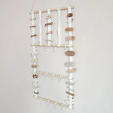 Hair Pin Holder Hairclip Storage Rack with Hooks Organizer