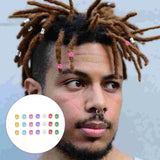 Hair Rings Dreadlocks Braid Jewelry Cuffs Metal Beads Clips