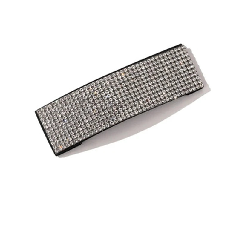 Hair Styling Hairpins Positioning Clip Crystal Jewel