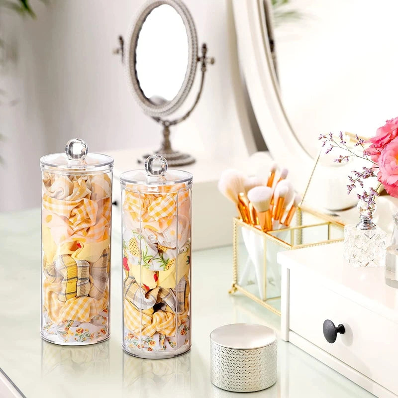 Clear Scrunchie Holder Stand Acrylic Scrunchie Organizer