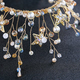 Sweet Romantic Bride Crown Princess Hair Accessory