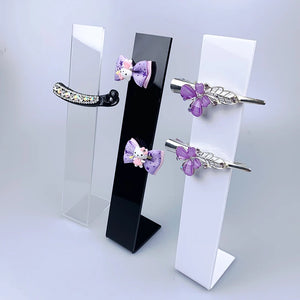 Acrylic Hair Clip Stand Display Hair Accessories Holder
