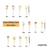 Birthday Flower Hair Clip Braid Hairpins Bangs Hold Barrettes