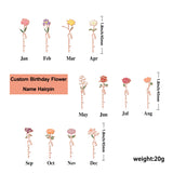 Birthday Flower Hair Clip Braid Hairpins Bangs Hold Barrettes