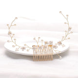 Flower Hair Comb Hair Accessories Bridal Wedding Headdress