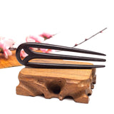 Ethnic Animal Hair Accessories Clips Classic Sandalwood Coiled Hairwear