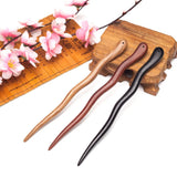 Ethnic Snake Hair Accessories Clips Sandalwood Hair Sticks Headbands