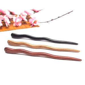 Ethnic Snake Hair Accessories Clips Sandalwood Hair Sticks Headbands
