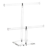 Hairband Display Stand Hair Hoop Rack Storage for Teen Girls Women T-bar