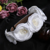 Beaded Pearl Hairband for Women Bridal Party Headbands