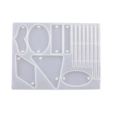 Silicone Hairpin Crystal Resin Mold DIY Hair Accessories