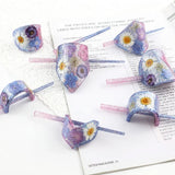 DIY Hairpin Crystal Epoxy Resin Mold