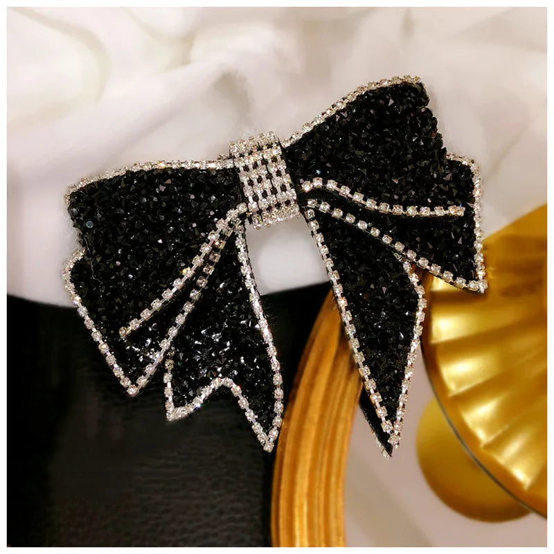 Cubic Zirconia Bow-knot Hairpins for Women