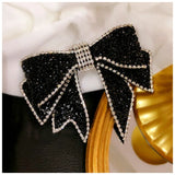 Cubic Zirconia Bow-knot Hairpins for Women