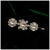 CZ Rhinestone Side Clip Hairpins Wedding Bridal Jewelry