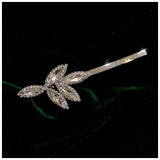 CZ Rhinestone Side Clip Hairpins Wedding Bridal Jewelry