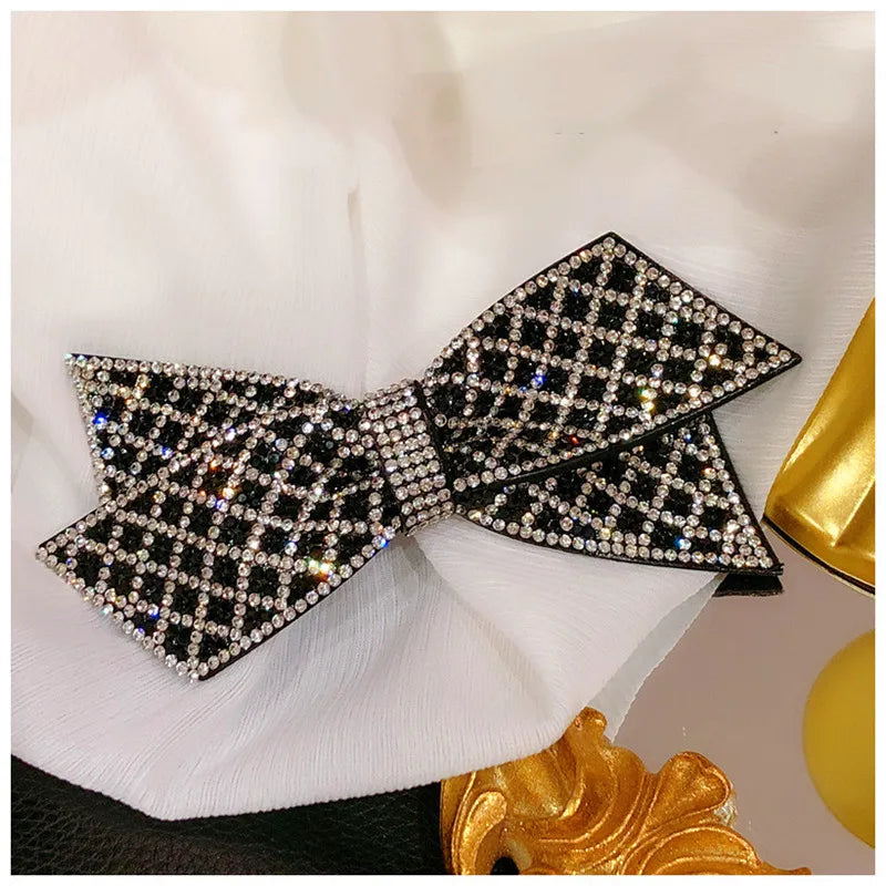 Vintage Bow-knot CZ Hairpin Hair Band Jewelry