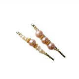 Purple Baroque Pearls Hairpins Tiara for Women, Irregular Wedding Gift