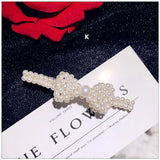 Bridal Wedding Hair Clip Hair Pins Pearls Flower Hairwear